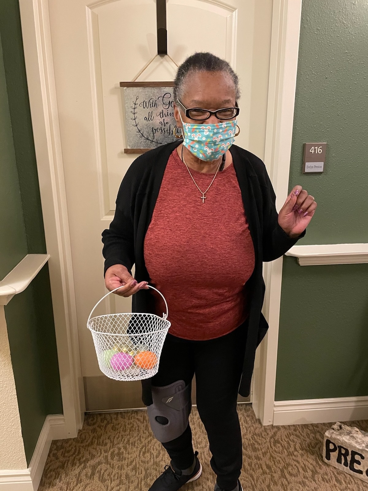 Resident at Pinnacle Groves Senior Living in Rogers, AR
